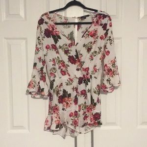 Fashion Nova Flower Shop Romper